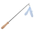 thumbnail image 2 of Funny Cat Stick Flexible Cat Feather Toy 81.5cm / 32in Natural For Indoor Cats ANGGREK Otros, 2 of 8