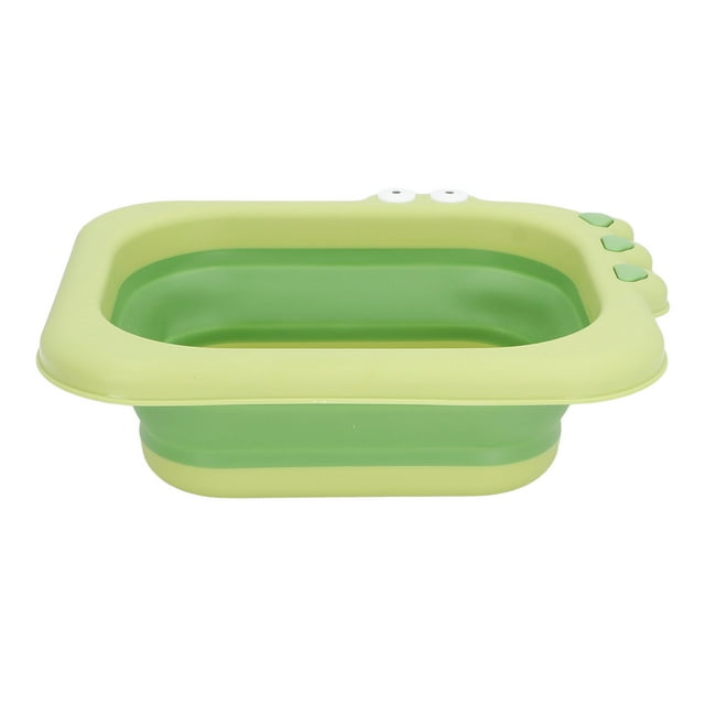 Bañista Para Bebé Con Enjuague Limpio, Bañista Acostado Para Bebé De Lavado Cómodo PP Ergonómico Plegable Para Niños