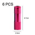 thumbnail image 2 of 6pcs 9led violet light flashlight, UV money detector lamp, 2 of 5