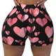 thumbnail image 2 of Fotbe Hearts Shorts Sin Costuras – Shorts Deportivos de Cintura Alta para Mujer, Elásticos para Gimnasio, Yoga, Running o Ciclismo-Small, 2 of 8