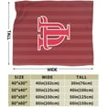 thumbnail image 3 of University of Tampa Ultra-Soft Micro Fleece Blanket Soft Comfortable Flannel Blanket Available for Bed Couch Living Room, 3 of 6