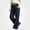 Navy, variant on HAOTAGS Girls Sweatpants (3-13) Elastic Waist Wide Leg Casual Pants with Side Pockets Coffee Size 7