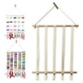 thumbnail image 3 of Soporte de pared para el cabellero, organizador de diadema de para decoración colgante de pared para niñas y soporte para lazo de cabellero de , 18x18x30 pulgadas Baoblaze Titular de lazo de pelo, 3 of 7