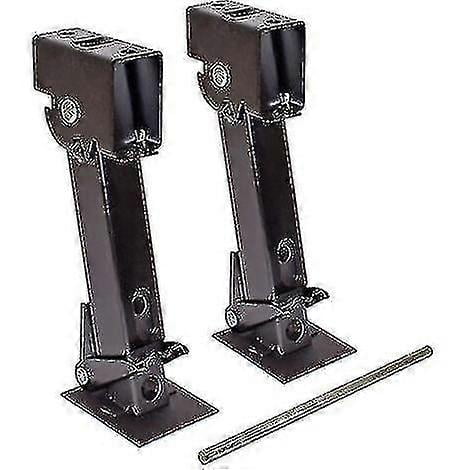 2024 Pair Trailer Stabilizer Jacks, Foldable Telescopic Stabilizer Jacks, Tilting Stabilizer Jacks - Capacity 1000lbs Each