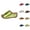 Green, variant on Ladies Fashion Walking Sandal Leather Toe Thick Sole Casual Sandals And Slippers Slingback Open Toe Wedges High Heels Beach Sandals Slippers
