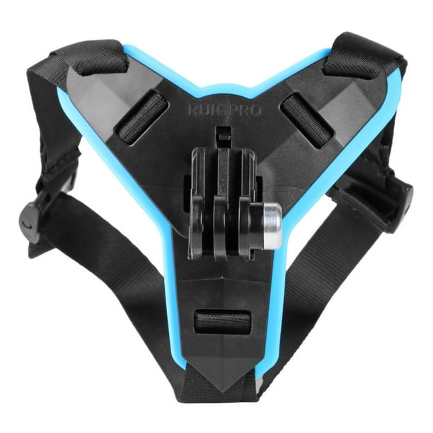 Soporte de montaje de barbilla para casco de motocicleta para cámara de deportes de acción Gopro Hero 5/6/7