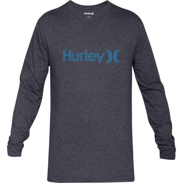 Camiseta gráfica Hurley Oao para hombre gris mediana