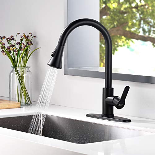 Fortnite Kitchen Faucet Hamster Ball Amazing Force Matte Black Kitchen Faucet Pull Down Kitchen Faucets Stainless Steel Kitchen Faucet With Pull Down Sprayer Modern Single Handle Kitchen Faucet Mixer Tap Walmart Com Walmart Com