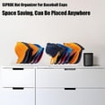 thumbnail image 3 of WEISIPU Hat Stand for Baseball Caps No Install - Acrylic Hat Holder Display and Organizer for 14 Baseball Caps for Bedroom, Closet, Dresser, 3 of 8