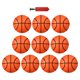 thumbnail image 3 of BRIGHTFUFU 1 juego de juguetes de baloncesto inflables de baloncesto pequeños de baloncesto para niños juguetes de baloncesto de plástico, 3 of 8