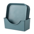 thumbnail image 2 of 6-inch Spit Bone Dish Set - Reusable  Easy to Clean Fruit Plate with Storage Base  Ideal for Daily Use, 2 of 8