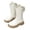 White, variant on Girls Winter Boots Fashion Short Ankle Faux Fur Thick Sole Booties Kids Round Toe Warm Snow Walking Outdoor Hiking Casual Play Shoes