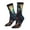2 Black-1, variant on Starry Sky Moon Wolf Leader Crew Socks for Men & Women, Breathable Casual Athletic Ankle Socks