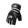thumbnail image 4 of MT Weightlifting Gloves With Wrist Wrap - Men Women Fitness Gym MMA Style Workout Gloves, 4 of 6
