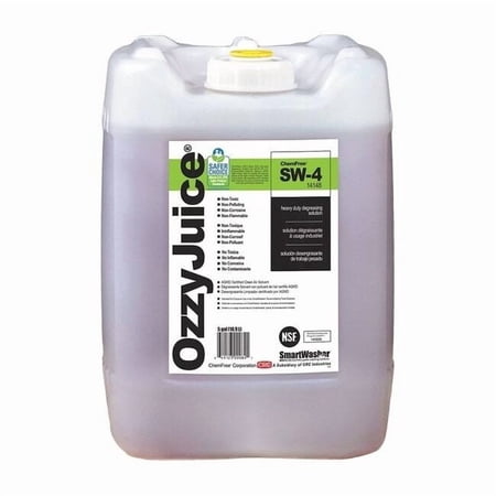 Cleaning Solution, Ozzy Juice, Industrial Grade, SW-4, 5 Gal, Pail 14148