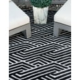 thumbnail image 5 of Unique Loom Hudson Sabrina Soto™ Outdoor Modern Geometric Area Rug or Runner, 5 of 8