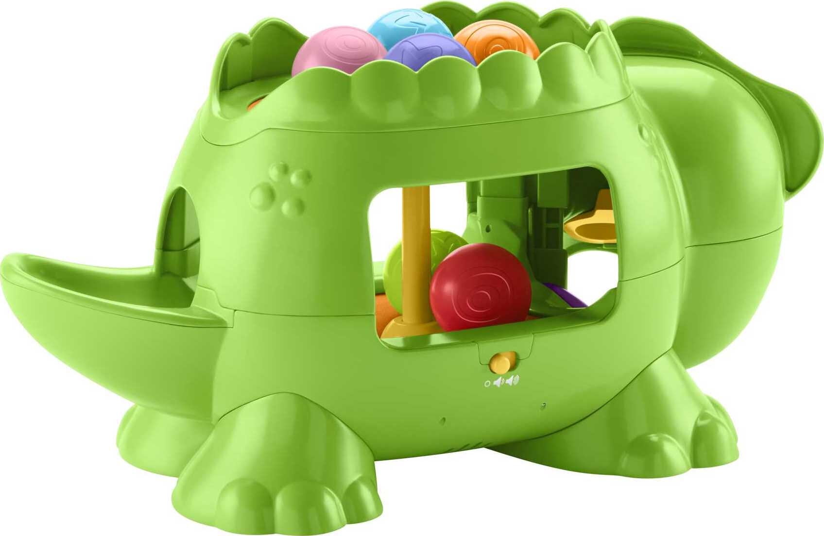 Fisher-Price Double Poppin' Dino with Silly Sounds & Music