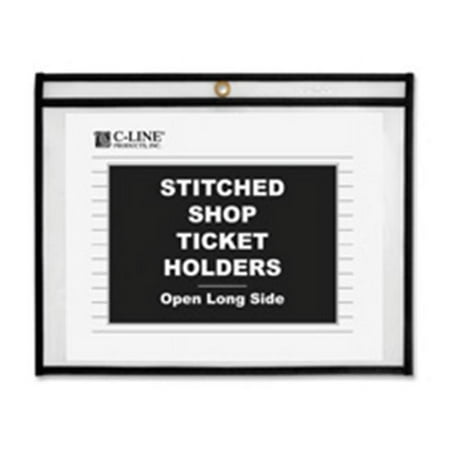 Shop Ticket Holders, Stitched, Horz-9 in. x 12 in., 25-BX, CL