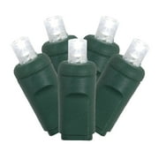 Vickerman 120 Warm White Wide Angle LED Christmas Net Light Set, Green Wire