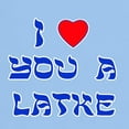 thumbnail image 3 of CafePress - I Love You A Latke Light T Shirt - Men's Classic Graphic T-Shirt, 3 of 4