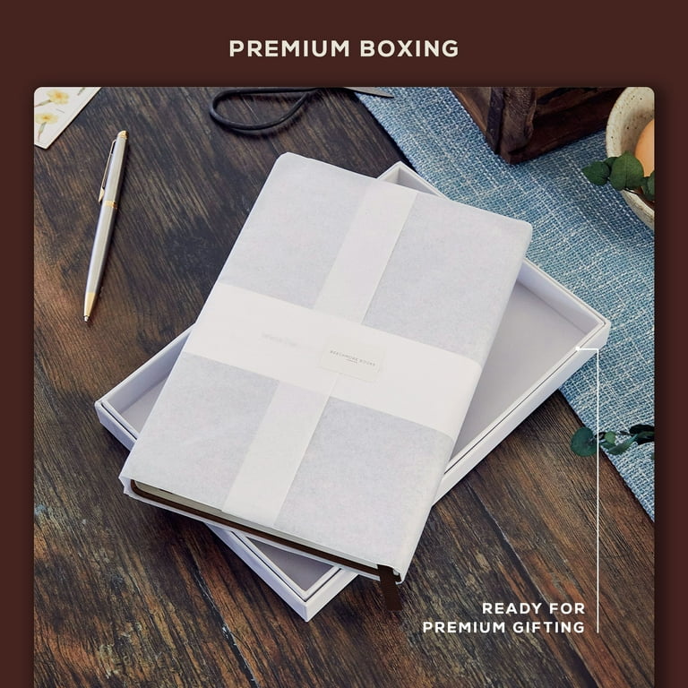 8 Pack A5 Hardcover Notebooks - 160 Lined Pages, 100gsm Thick Paper, Inner Pocket & Elastic Band, Assorted Colors
