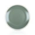 thumbnail image 2 of Stone Lain Serenity Rustic Stoneware Dinner Plate Replacements, 4 Count, Green and Cream, 2 of 6