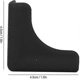 thumbnail image 3 of Table Corner Protector Baby Child Safety Corner Guards Anti-Collision Edge Protectors Furniture Edge Table 4pcs (Black), 3 of 5