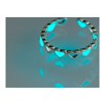 thumbnail image 2 of Joyería de plata fluorescente Anillo Anillo para Mujeres Corazón Anillo Abierto Anillos Ajustable Anillos de Corazón, 2 of 3