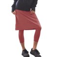 thumbnail image 3 of Women 20" Knee Length Tennis Skirt with Built in Legging Golf Skirts Skirted Legging with Pockets, 3 of 6
