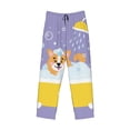 thumbnail image 5 of Balery Corgi Washing in Bathtub print Men's Pajama Pants,Ultra Lightweight Pjs,Lounge Pant-Medium, 5 of 9