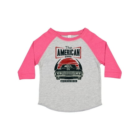 

Inktastic American Muscle Car Gift Toddler Boy or Toddler Girl T-Shirt
