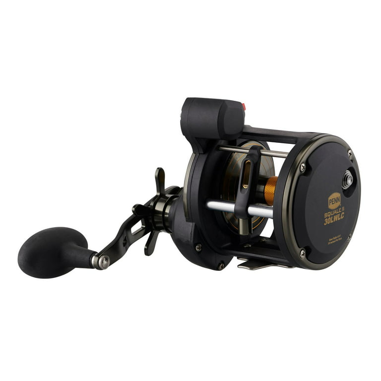 PENN Squall II Level Wind Conventional Reel, Size 30, Line Counter