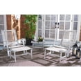 thumbnail image 2 of SAFAVIEH Chantelle Outdoor Patio 5 Piece Conversation Set, Grey, 2 of 10