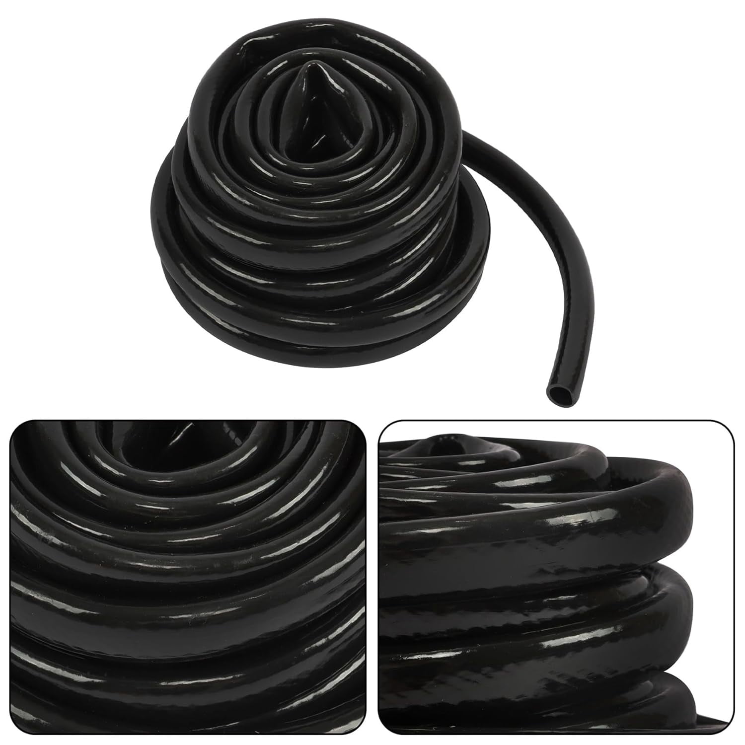 Genrics Drip Irrigation System Adjustable Connect Irrigation System for Gardens Up to 226ft with 1/4' and 1/2' Tubing Drip Emitters