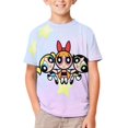thumbnail image 2 of The Powerpuff Girls Kids Short Sleeve Tee Shirt Novelty Crewneck T-Shirts Unisex Summer Blouse Tops for Boys Girls 150CM, 2 of 8