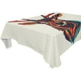 thumbnail image 4 of BZSMCE Square Tablecloth Colorfull Deer Pattern Pattern Tableclothes, 4 of 9