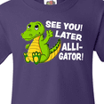thumbnail image 4 of Inktastic See You Later Alligator Youth T-Shirt, 4 of 5