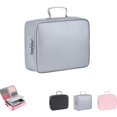 thumbnail image 1 of Fireproof Keepsake Box with Lock,Document Storage Safe Box, Fireproof and Waterproof Document Storage Box for Documents, Letters, Passports, And Cards (Grey), 1 of 1