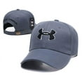 thumbnail image 3 of Sombrero de béisbol bordado UA, protector solar para hombres y mujeres, sombrero de lengua de pato, sombrilla para deportes al aire libre, cuatro estaciones, 3 of 5