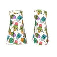 thumbnail image 7 of Rateoe Cactus And Insects Pattern Women’s Sleeveless Dress,Casual Summer Dress,A-line Sleeveless Dress Versatile Summer Dress Stylish Day Dress, 7 of 7