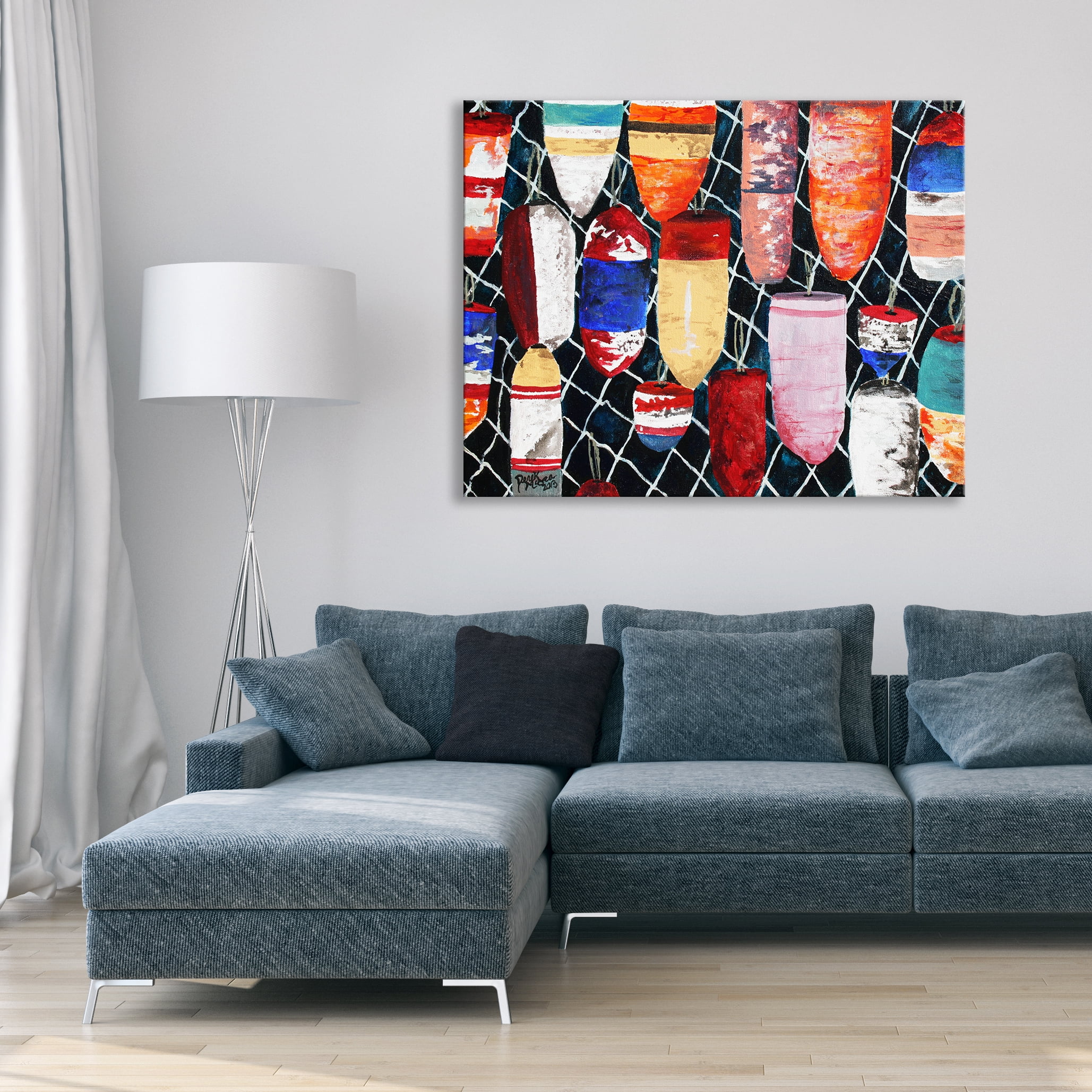 ArtWall Derek Mccrea Buoy Painting Wall Art