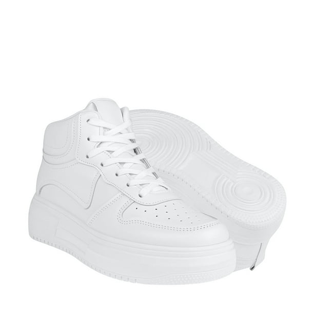 TENIS CASUALES DAMA BLACK REPUBLIC PM23726019 SIMIPIEL BCO