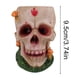 thumbnail image 2 of Adornos de calaveras variadas para Halloween Festival de fantasmas Calaveras de rosas Artesanías de resina Decoración de ambiente de terror, 2 of 5