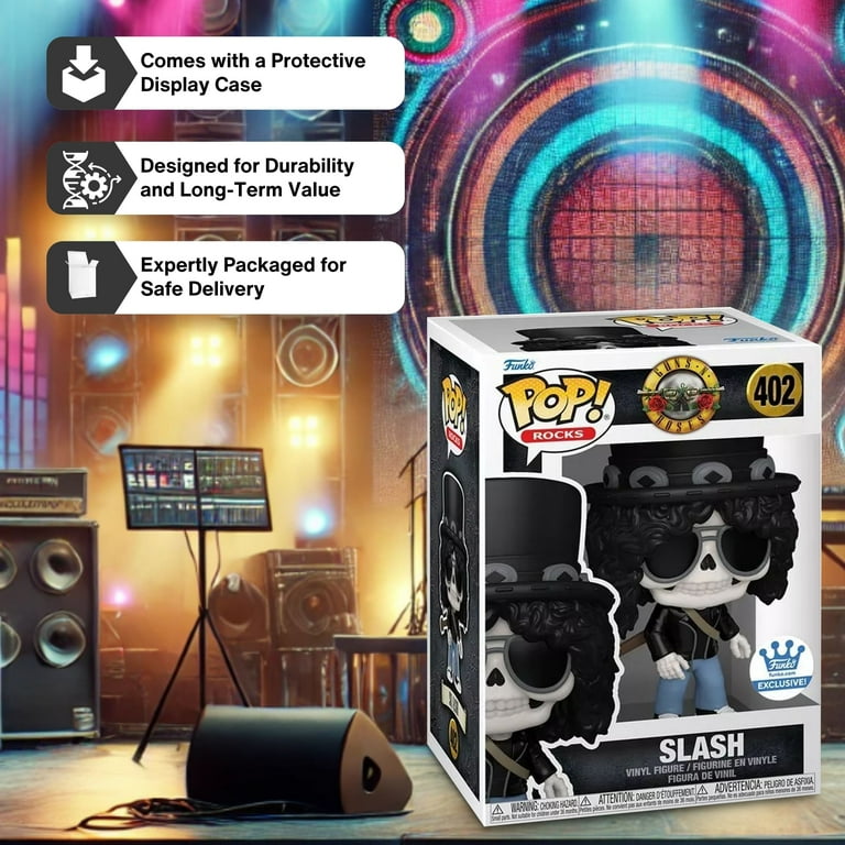 Slash Skeleton Funko Pop! Rocks Guns N Roses Guitarist Slash Skeleton Funko Pop! Rocks Guns N Roses Guitarist