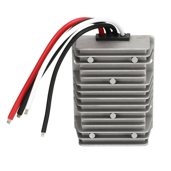 Boost Converter, Aluminum Shell DC 8V-36V To 13.8V 20A 276W Automatic Volt Transformer Anti Shock For Cart For Aviation