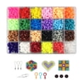 thumbnail image 1 of KLKCMS Kit de 2400 Perles Artisanat Fait Main 1, 1 of 9