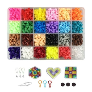 Fuse Beads Kit in 24 Colors Fusion Beads 7200pcs, 5mm DIY Art Craft Toys  Iron Beads for Kids, Bead Melting Craft Kit - Buy Online - 217939545