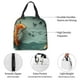 thumbnail image 4 of Easygdp Paper Fox Crow Fantasy Bolsa Térmica Premium - Tela Oxford Impermeable, Gran Capacidad, Bolsillo Frontal, Unisex para Trabajo, Escuela, Actividades al Aire Libre y Picnics, 4 of 7