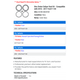 thumbnail image 2 of Disc Brake Caliper Seal Kit - Compatible with 2010 - 2017 Ford F-150 2011 2012 2013 2014 2015 2016, 2 of 2