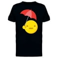 thumbnail image 1 of Emoji With Umbrella Tee Men's -Image by Shutterstock, 1 of 2